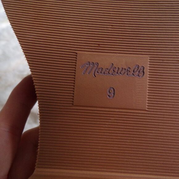NWT Madewell leather Platform sandals 9 - Picture 11 of 11